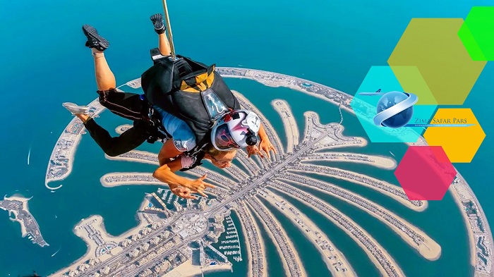 ماجراجویی و تجربه پرش از ارتفاع در دبی ، زیما سفر 